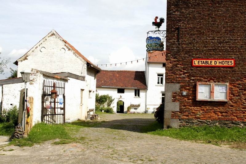 entrée de la ferme